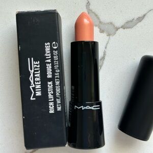 MAC Cosmetics Mineralize Rich Lipstick — peach - Meta fabulous